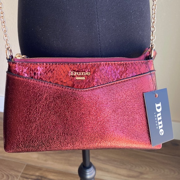 Dune London Bags Nwt Dune London Wine Merlot Color